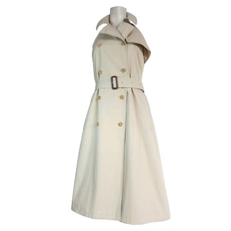 burberry trench halter dress|burberry coats for women.